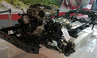 D-max V-cross Chassis at Auto Expo 2016