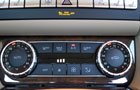 Mercedes Benz CLS Class Rear AC Control Picture
