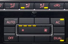 Volkswagen Passat Rear AC Control Picture