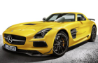 Mercedes Benz SLS Black series at the Los Angeles Auto Show Mercedes Benz SLS Black series at the Los Angeles Auto Show