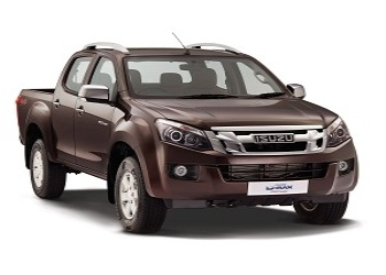 ISUZU D-MAX V-Cross at the India 4X4 Week 2016