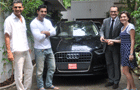 John Abraham gifts Audi Q3 to his sister-in-law for her birthday