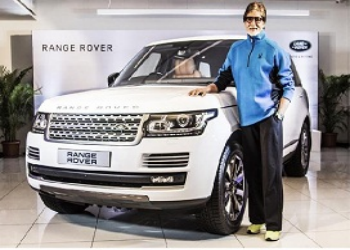 Keys of Land Rover Range Rover handed to Amitabh Bachchan