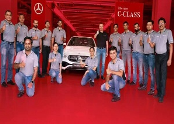 Mercedes-Benz C-Class To Launch In May, Rolled Out From Plant