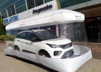  Tata Motors To Deliver New Vehicles Covered In “Safety Bubbles”