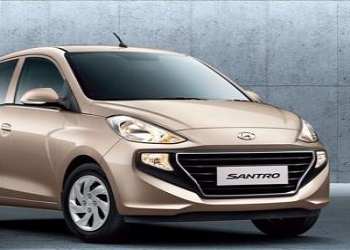 Book Generation Next Hyundai Santro By Paying Rs. 11,100