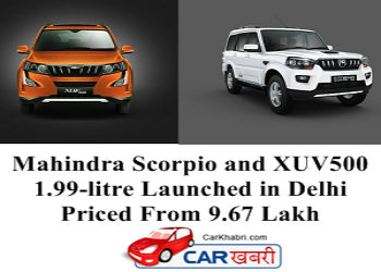 M&M launches new Scorpio and XUV 500 in Delhi M&M launches new Scorpio and XUV 500 in Delhi