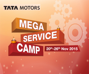 Tata Motors announces Mega Service Camp commencing from November 20, 2015