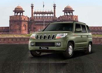 M&M introduces new color in TUV300 to commemorate Independence Day