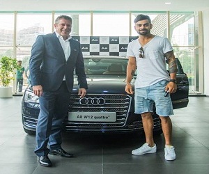 Virat Kohli extends his fleet of luxury cars, buys Audi A8L W12 Quattro priced Rs. 2 Crore